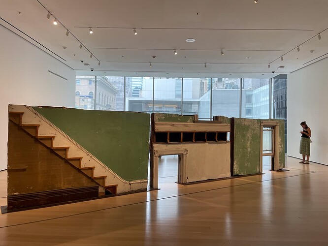 Gordon Matta-Clark: Bingo, 1974 at the MoMA, NYC