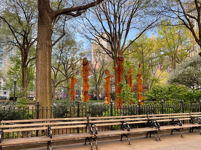 Seed by Rose B. Simpson at Madison Square Park