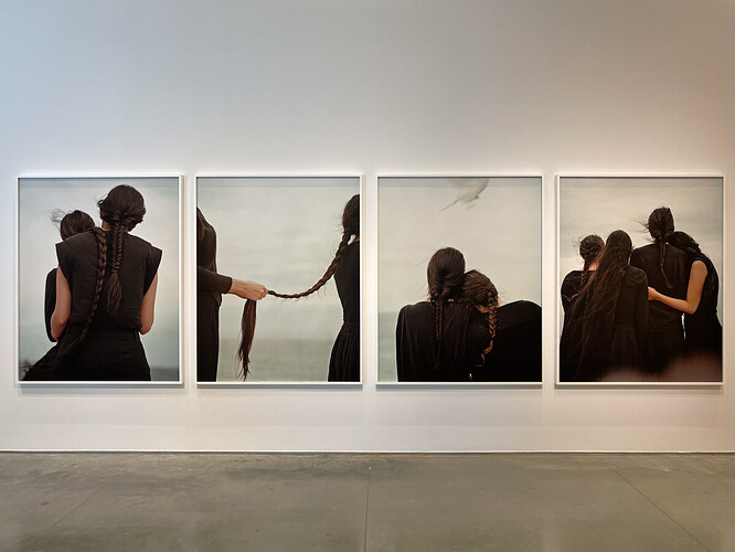 Hoda Afshar: In Turn, 2023 Archival pigment prints.