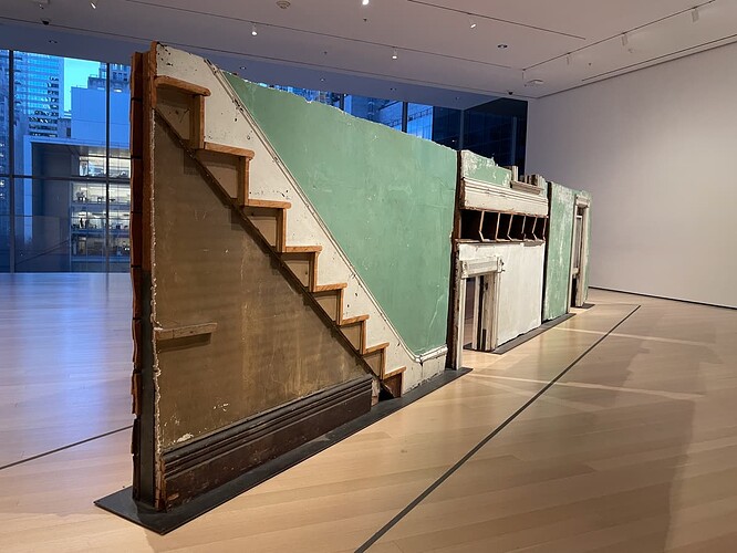 Gordon Matta-Clark: Bingo, 1974 at the MoMA, NYC