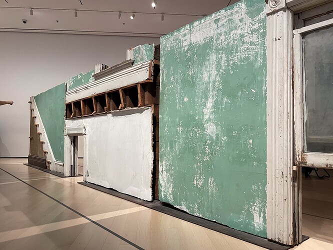 Gordon Matta-Clark: Bingo, 1974 at the MoMA, NYC