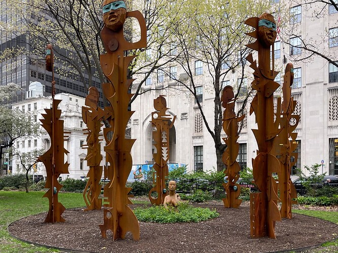 Seed by Rose B. Simpson at Madison Square Park